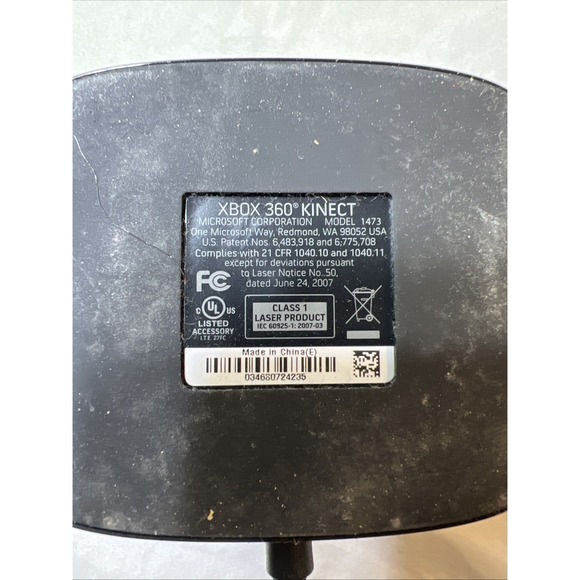 Microsoft Kinect Sensor for XBox 360 Untested - Picture 2 of 6